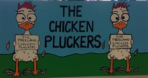 chickens sign 